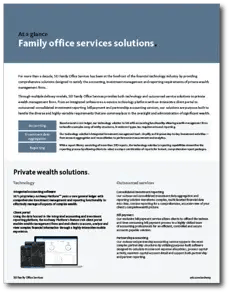 Family Office Services Solutions