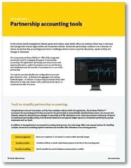Partnership Accounting Functionality