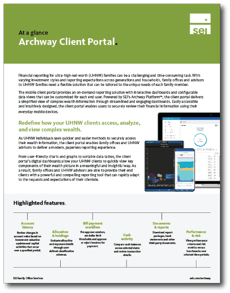 SEI Archway Client Portal Solution Overview SEI Archway Client Portal Solution Overview