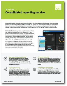 SEI Archway Consolidated Reporting Solution Overview