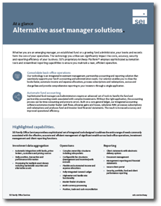 SEI Archway Alternative Asset Manager Solutions Overview