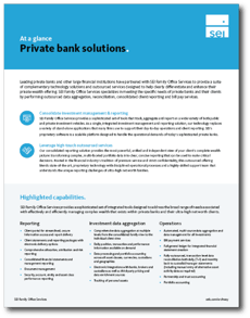 SEI Archway Private Bank Solution Overview