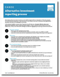 Alternative Investment Reporting Process Evaluation Checklist_Web